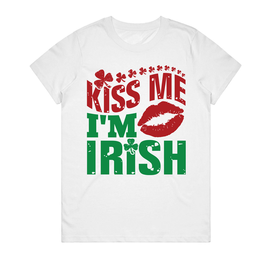 Women's T-Shirt – Kiss Me I’m Irish