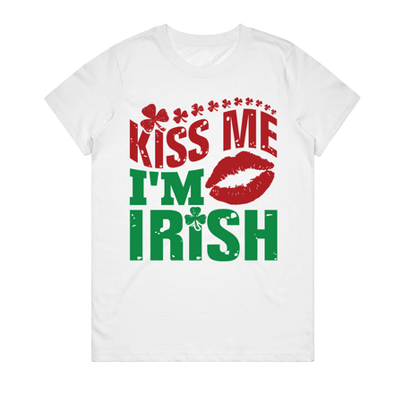 Women's T-Shirt – Kiss Me I’m Irish