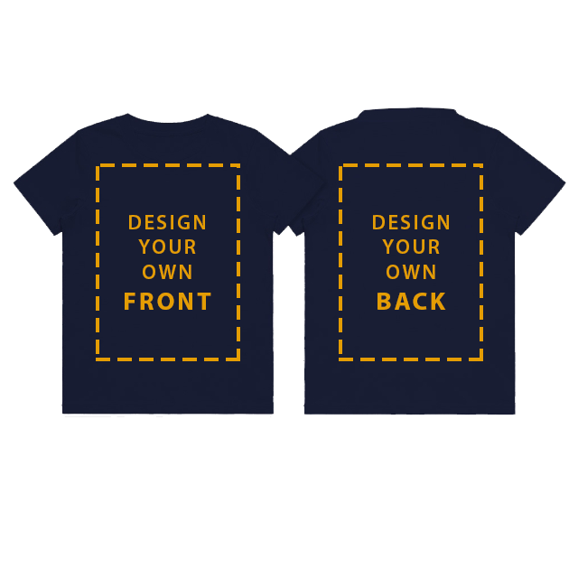 Kid's T-Shirt - Design Your Own - Front & Back