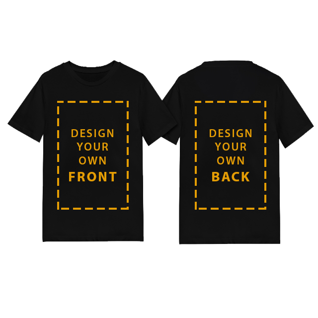 Men's T-Shirt - Design Your Own - Front & Back - TEST