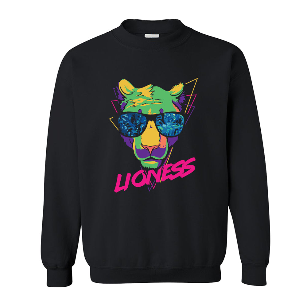Sweatshirt - Neon Lioness