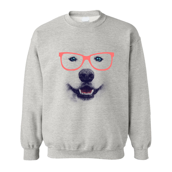Sweatshirt - Dog Glasses