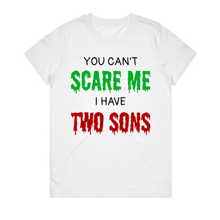 Women's T-Shirt - Halloween - Can't Scare Me - Children