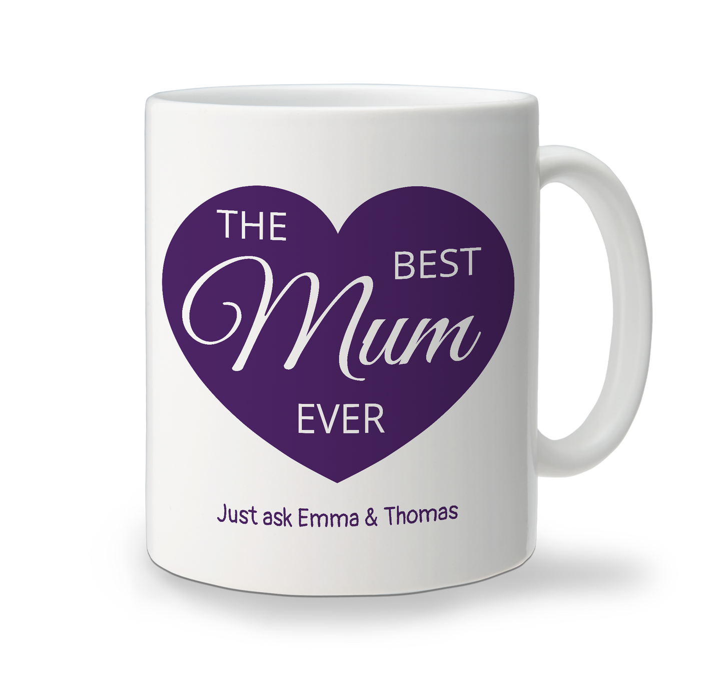 Ceramic Mug - Best Mum Ever Heart