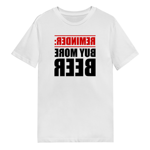 Men's T-Shirt - Beer Reminder Reflection