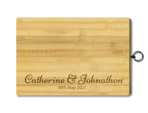 Chopping Board - Standard - Couple With Date