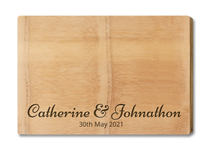 Chopping Board - Premium - Couple With Date
