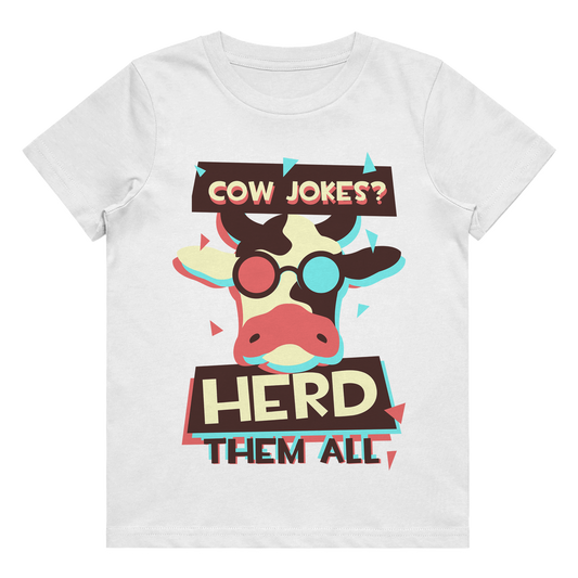 Kid's T-Shirt - Cow Joke