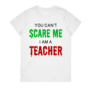 Women's T-Shirt - Halloween - Can't Scare Me - Profession