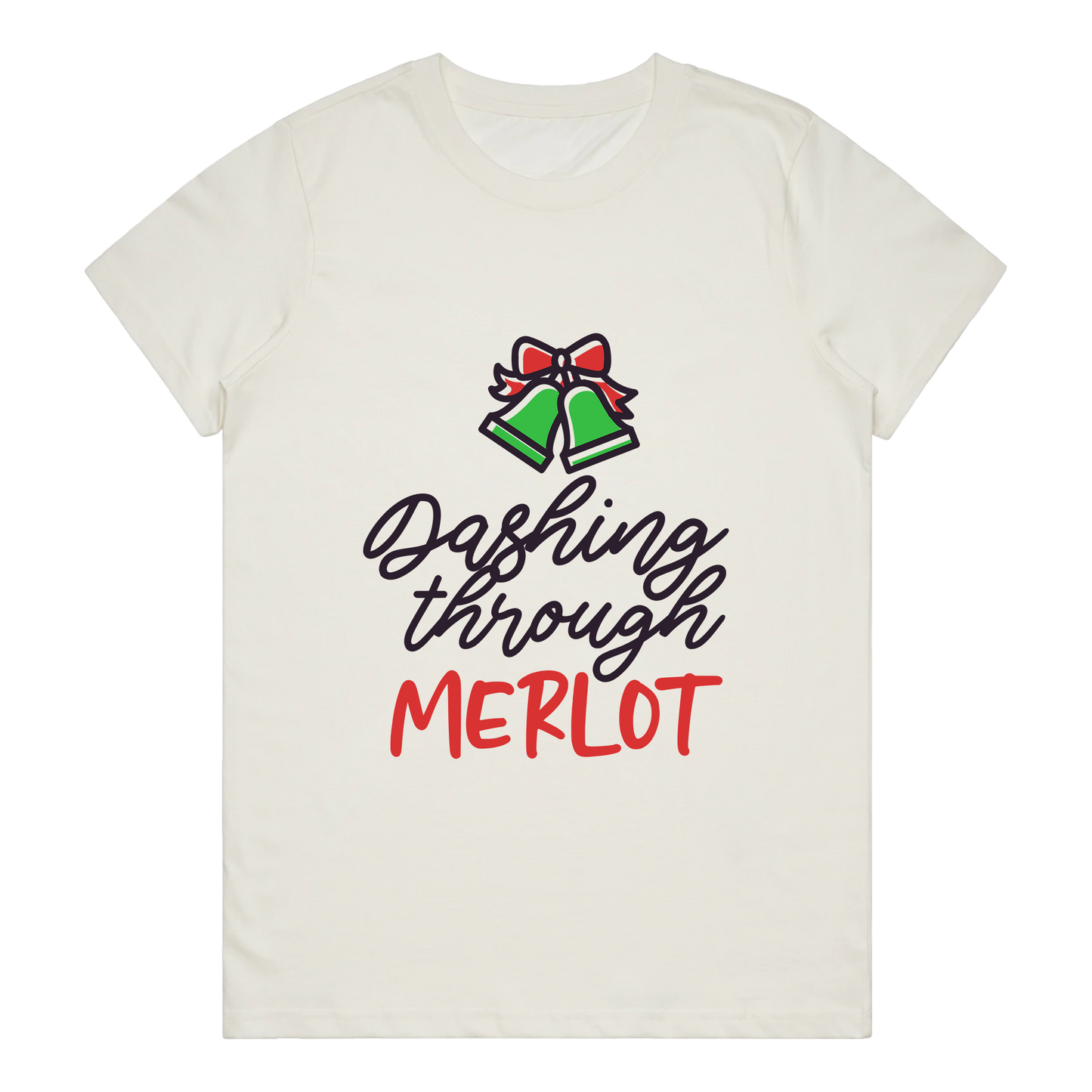 Women's T-Shirt - Dashing Through Merlot
