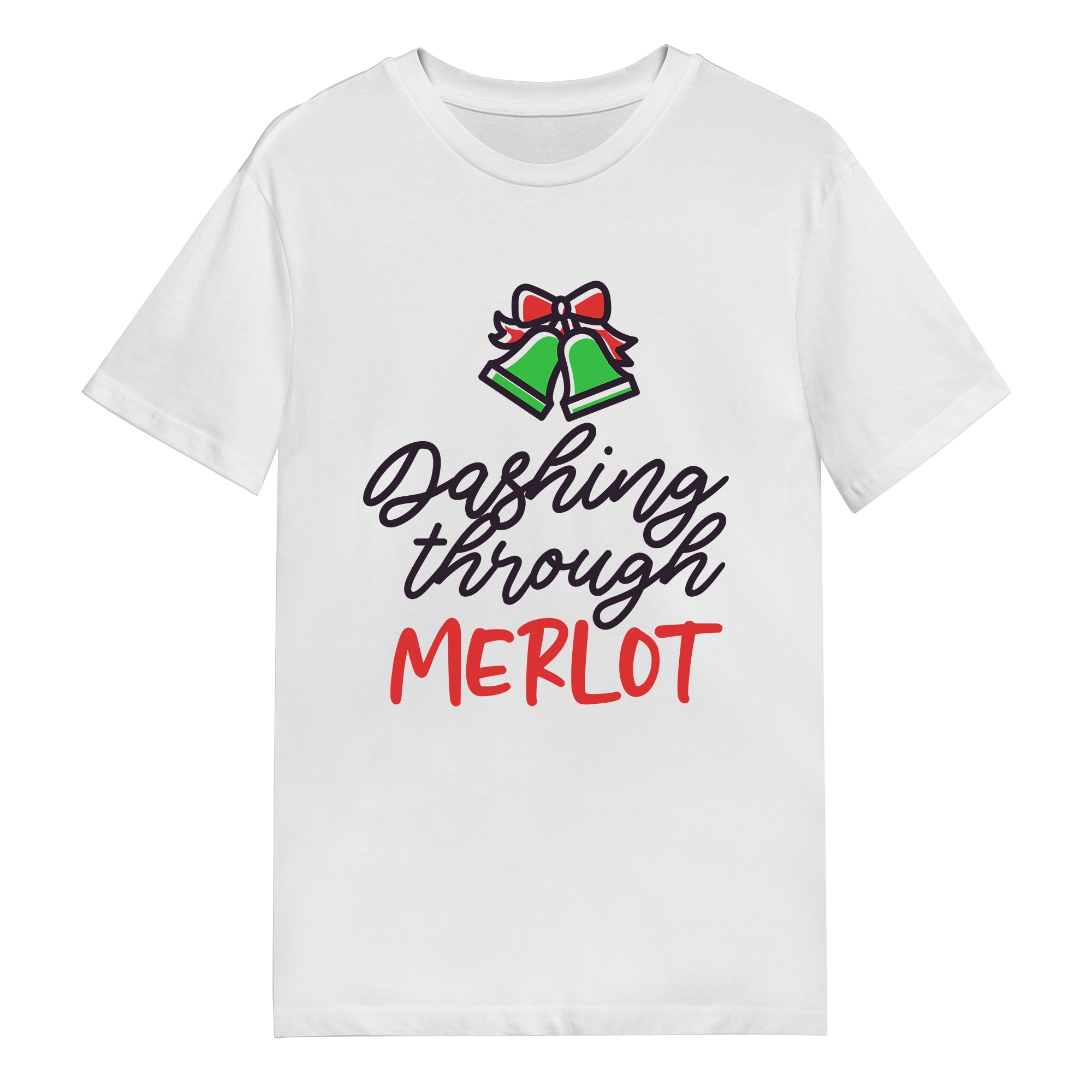 Men's T-Shirt - Dashing Through Merlot
