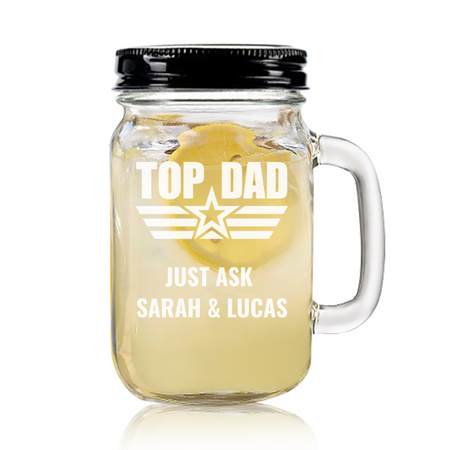 Mason Jar - Top Dad