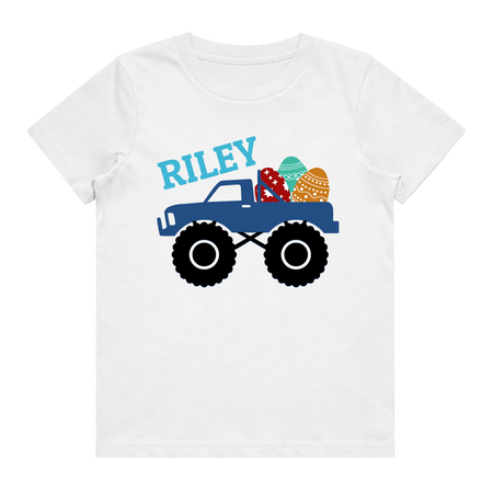 Kid's T-Shirt - Easter Monster Truck