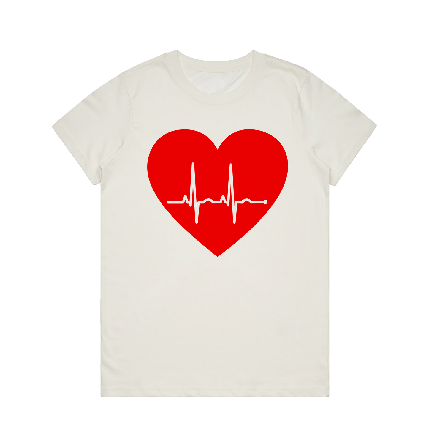 Women's T-Shirt - ECG Heart