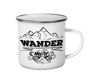Enamel Mug 12oz 350ml - Wander More