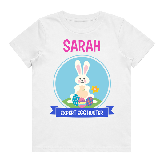 Kid's T-Shirt - Expert Egg Hunter Rabbit