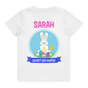 Kid's T-Shirt - Expert Egg Hunter Rabbit