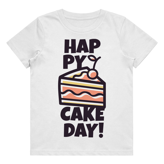 Kid's T-Shirt - Happy Cake Day