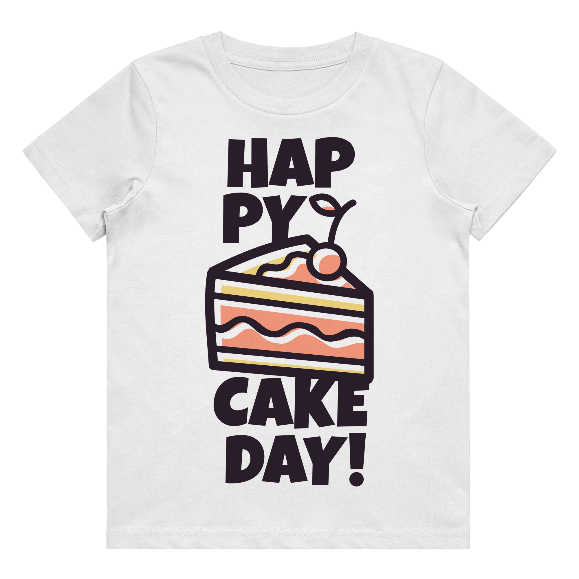 Kid's T-Shirt - Happy Cake Day