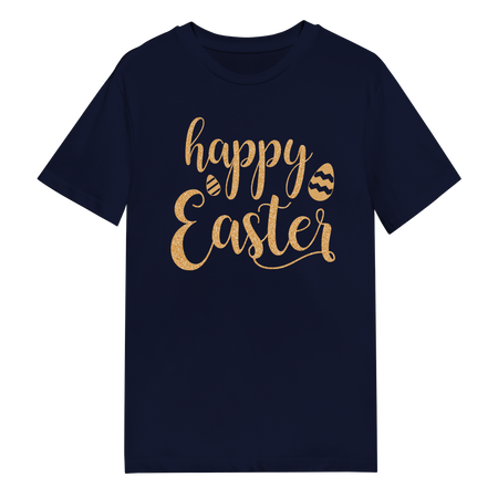 Men's T-Shirt - Happy Easter Gold