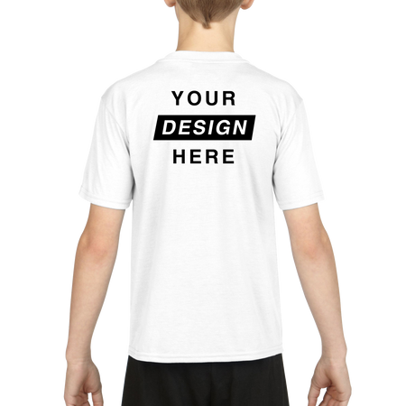Active Kid's T-Shirt - Design Your Own - Back Only