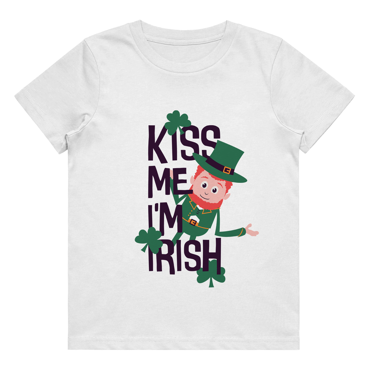 Kid's T-Shirt - Kiss Me Im Irish