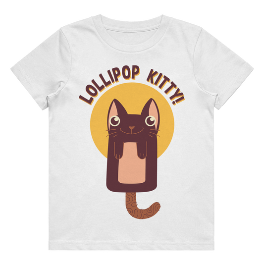 Kid's T-Shirt - Lollipop Kitty