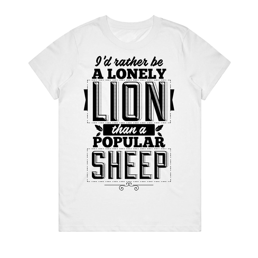 Women's T-Shirt - Lonely Lion