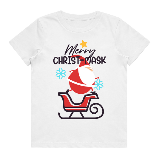 Kid's T-Shirt - Merry Christ-mask