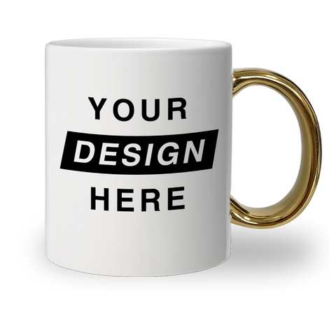 Gold Mug 11oz 330ml - Design Your Own