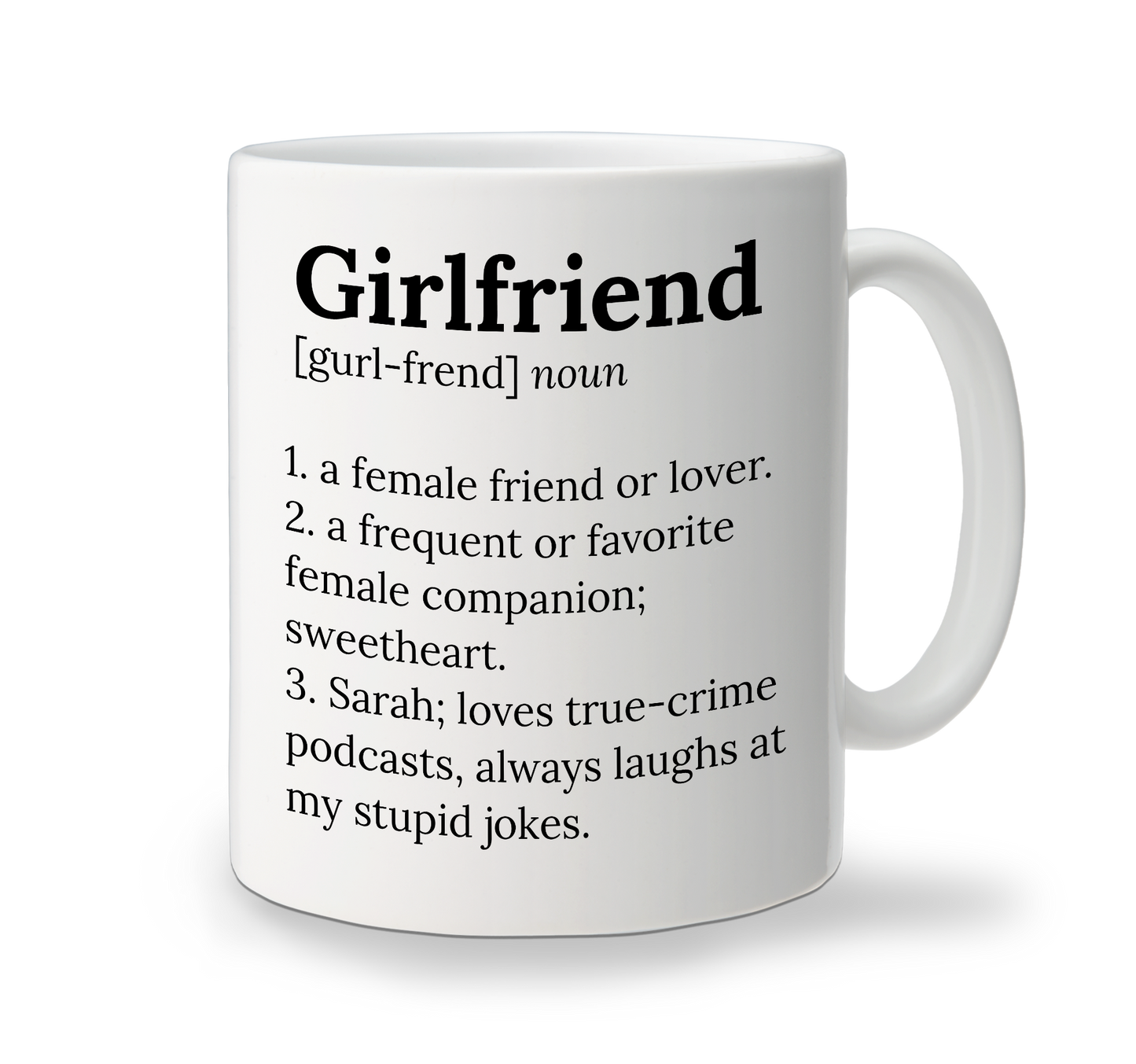 Ceramic Mug - Definition - Girlfriend