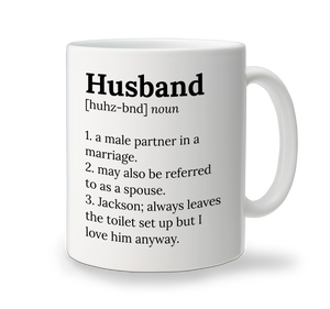 Ceramic Mug - Definition - Husband