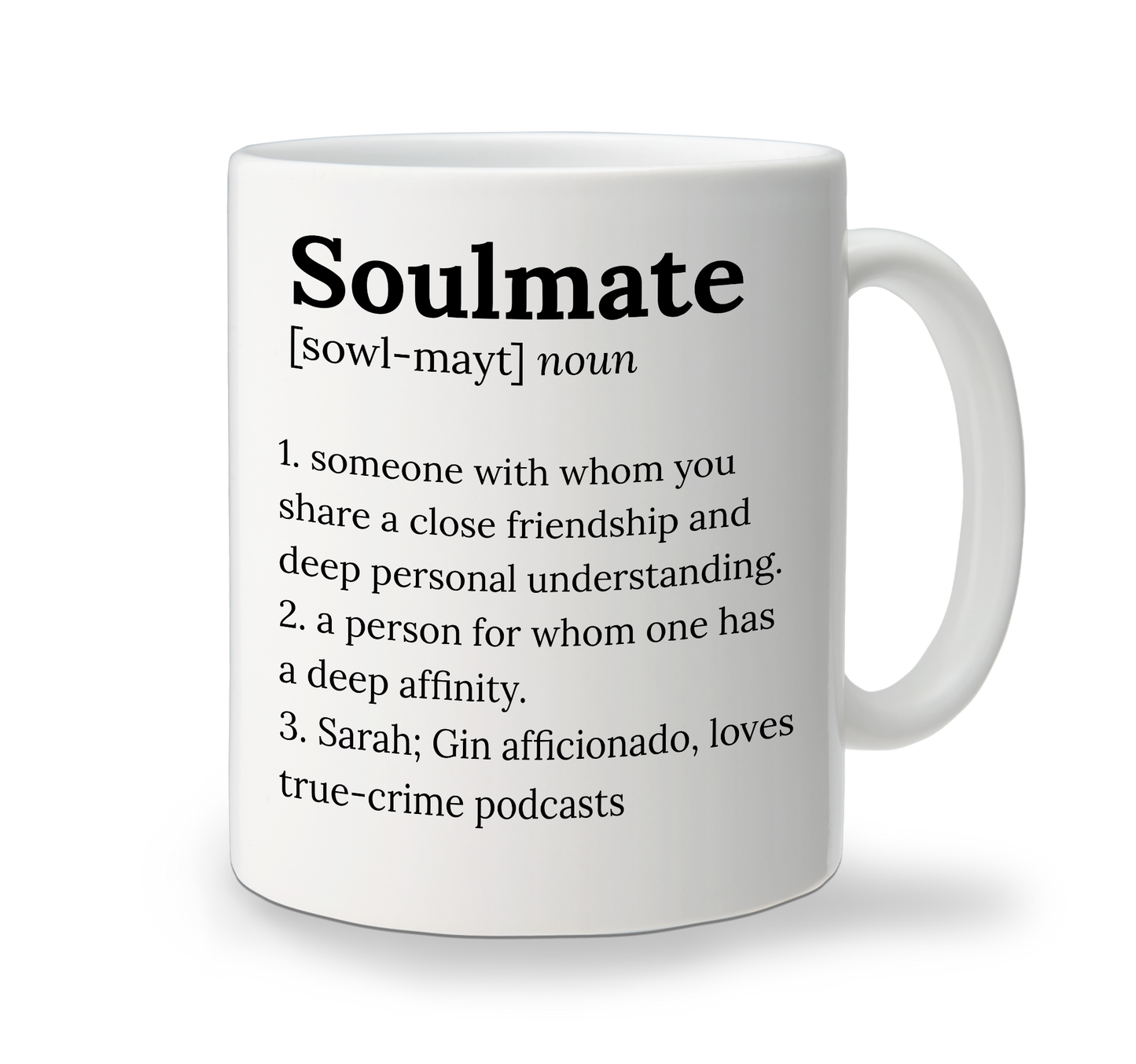 Ceramic Mug - Definition - Soulmate