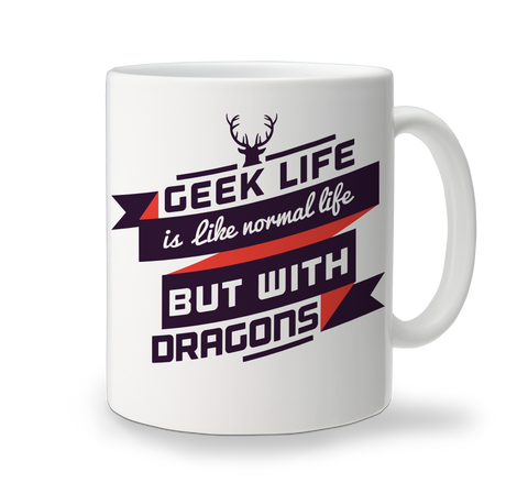 Ceramic Mug - Geek Life