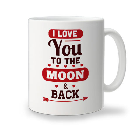Ceramic Mug - Love to the Moon
