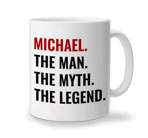 Ceramic Mug - Man Myth Legend