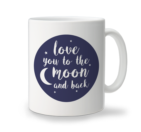Ceramic Mug - Moon and Back