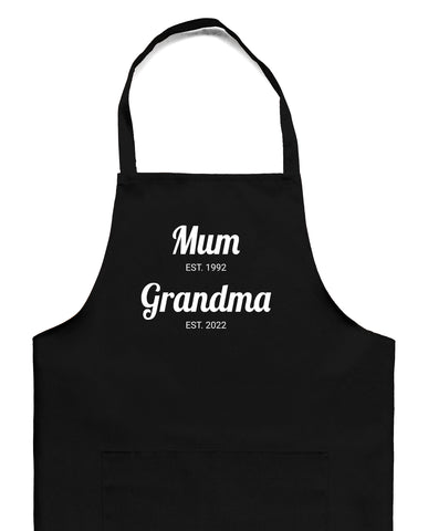 Apron - Mum and Grandma Dates