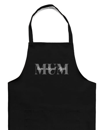 Apron - Mum with Names