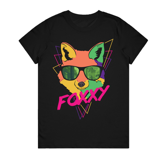Women's T-Shirt - Neon Foxy