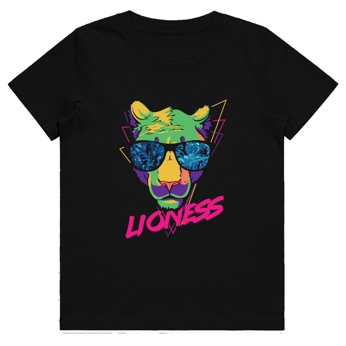 Kid's T-Shirt - Neon Lioness