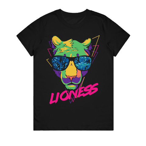 Women's T-Shirt - Neon Lioness