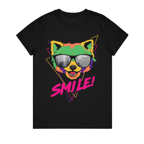 Women's T-Shirt - Neon Smile