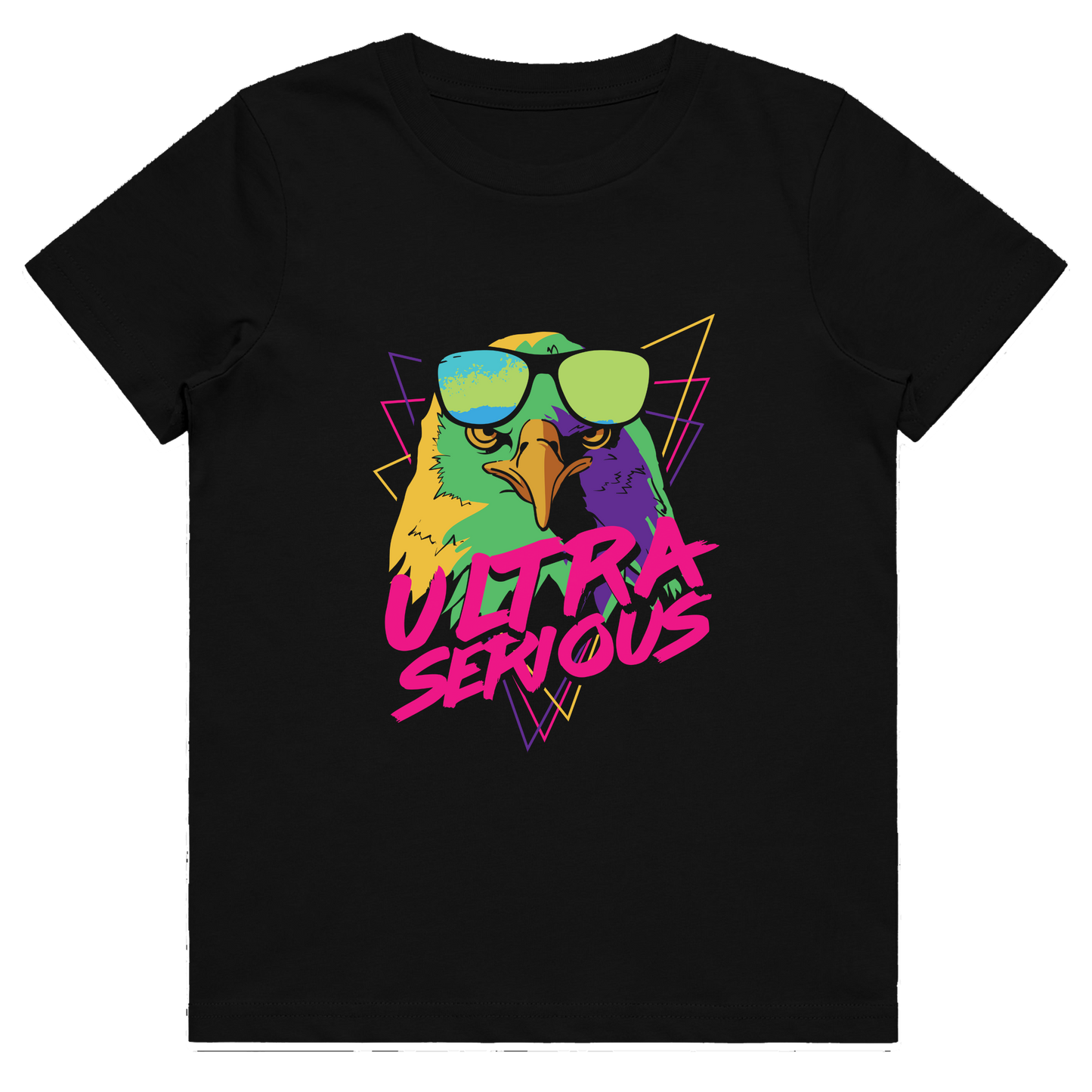 Kid's T-Shirt - Neon Ultra Serious