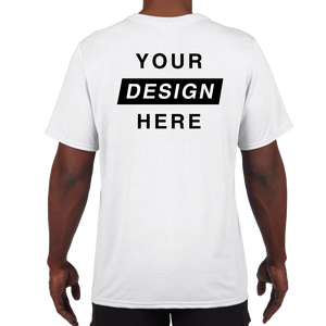 Active Men's T-Shirt - Design Your Own - Back Only