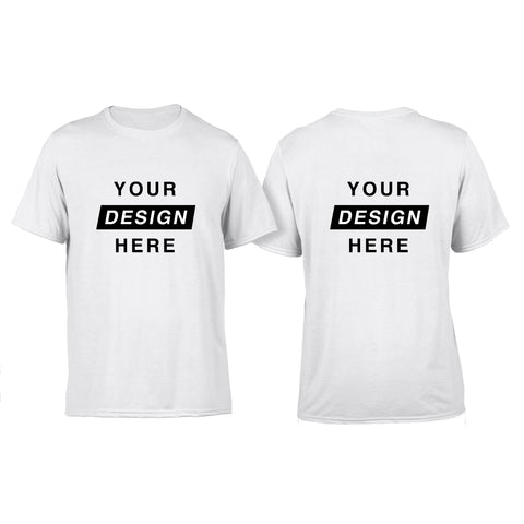 Active Men's T-Shirt - Design Your Own - Front & Back