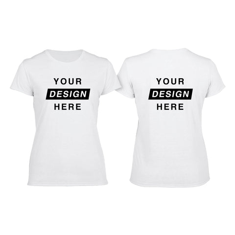 Active Women's T-Shirt - Design Your Own - Front & Back