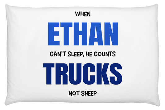 “Can’t Sleep” Custom Pillow Case