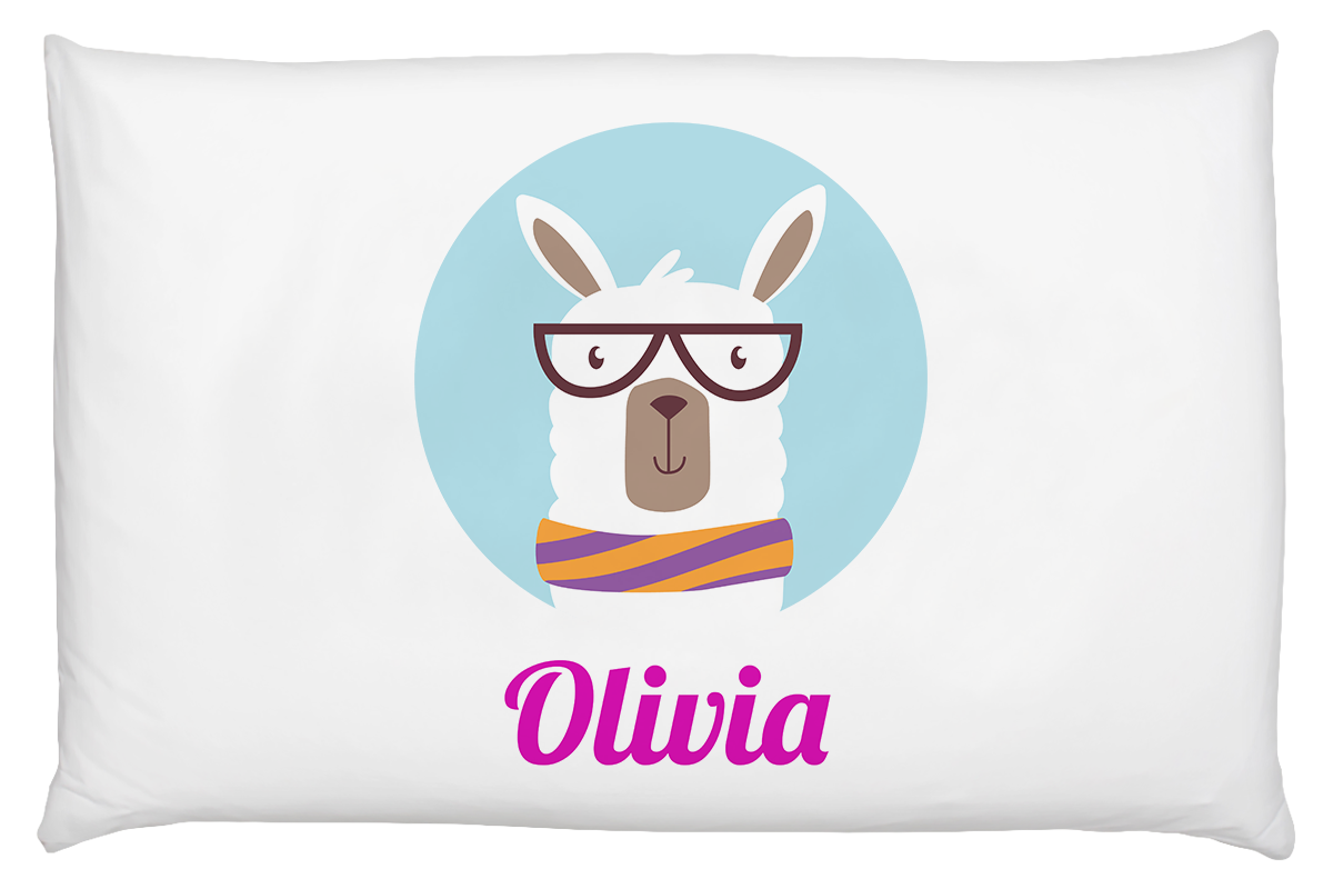 Llama Name Custom Pillow Case