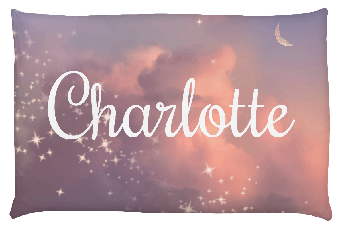 Sunset Name Custom Pillow Case